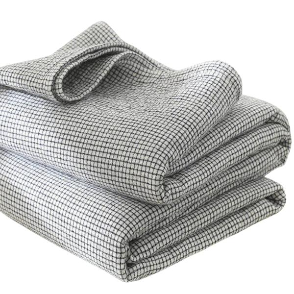 Cotton Quilt Blanket – 4-Layer Gauze Thin Summer Comforter & Bedspread - Image 1