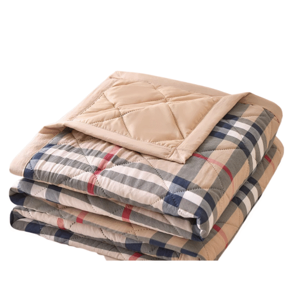 Printed Summer Quilt Comforter – Soft Polyester Bedding Cover – Double Bed, Washable, Lightweight - Image 1