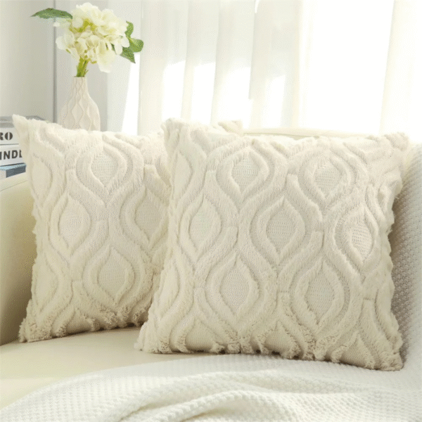 Cotton Cushion Cover – Solid Color - Image 1